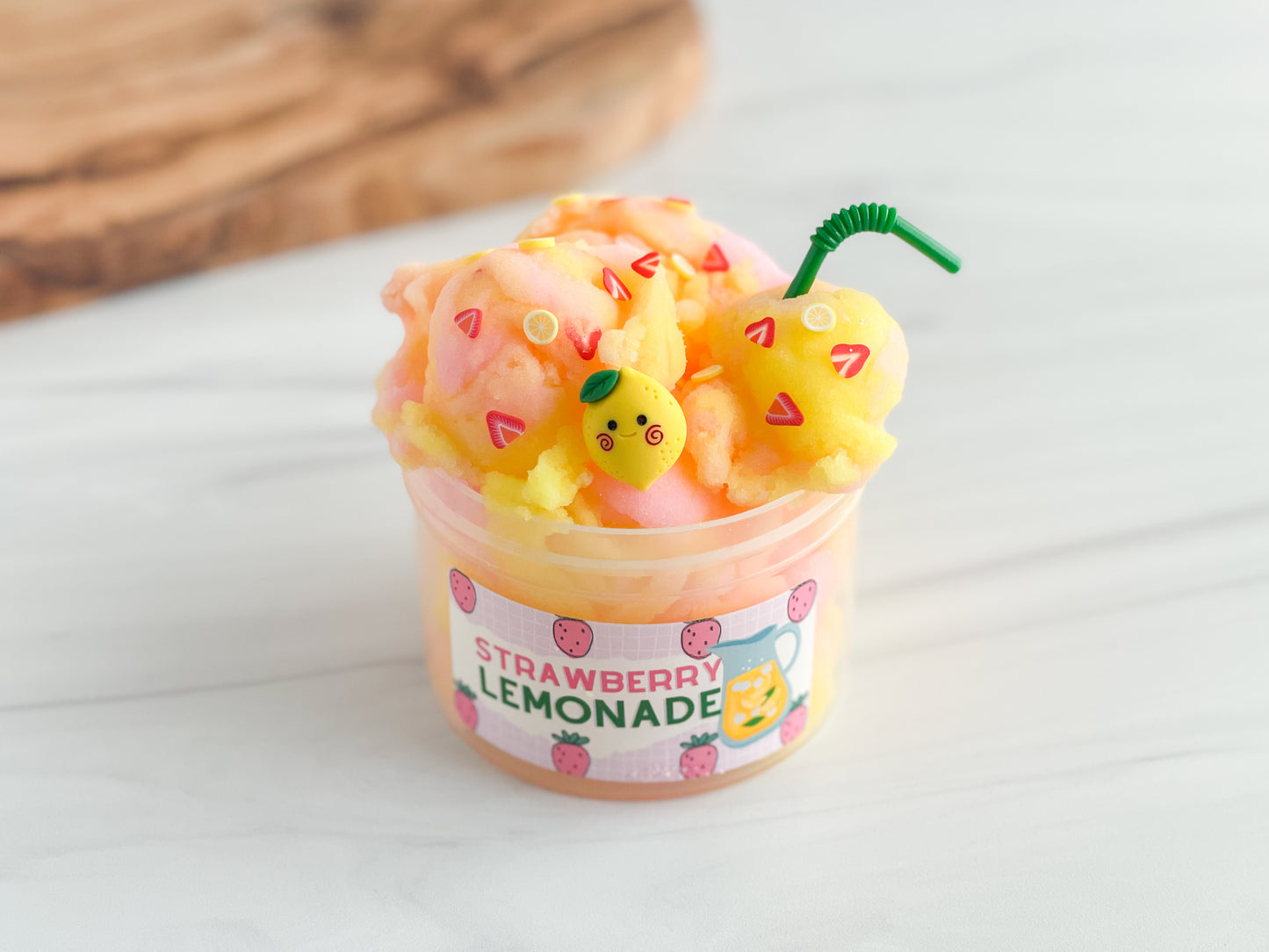 Strawberry Lemonade Icee